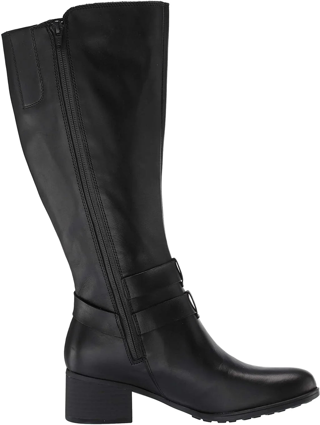 Naturalizer Dale Wide-Calf Women's Waterproof Boots Black  6M