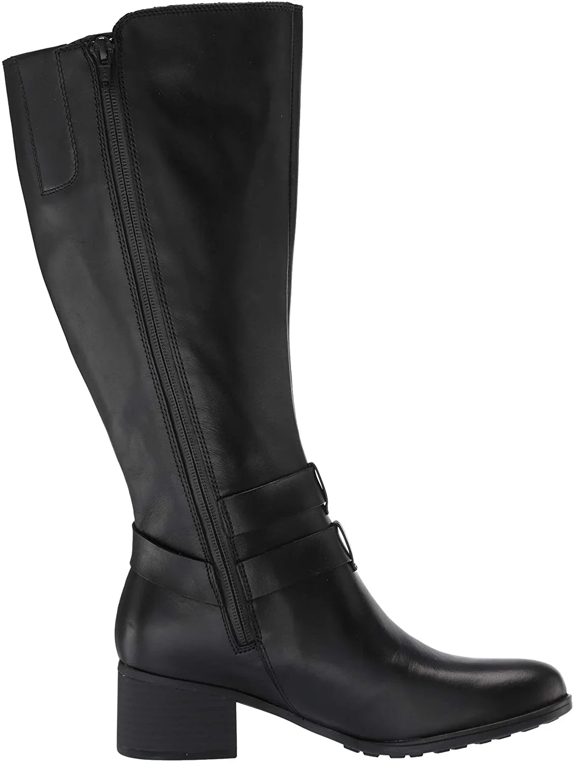 Naturalizer Dale Wide-Calf Women's Waterproof Boots Black  6M