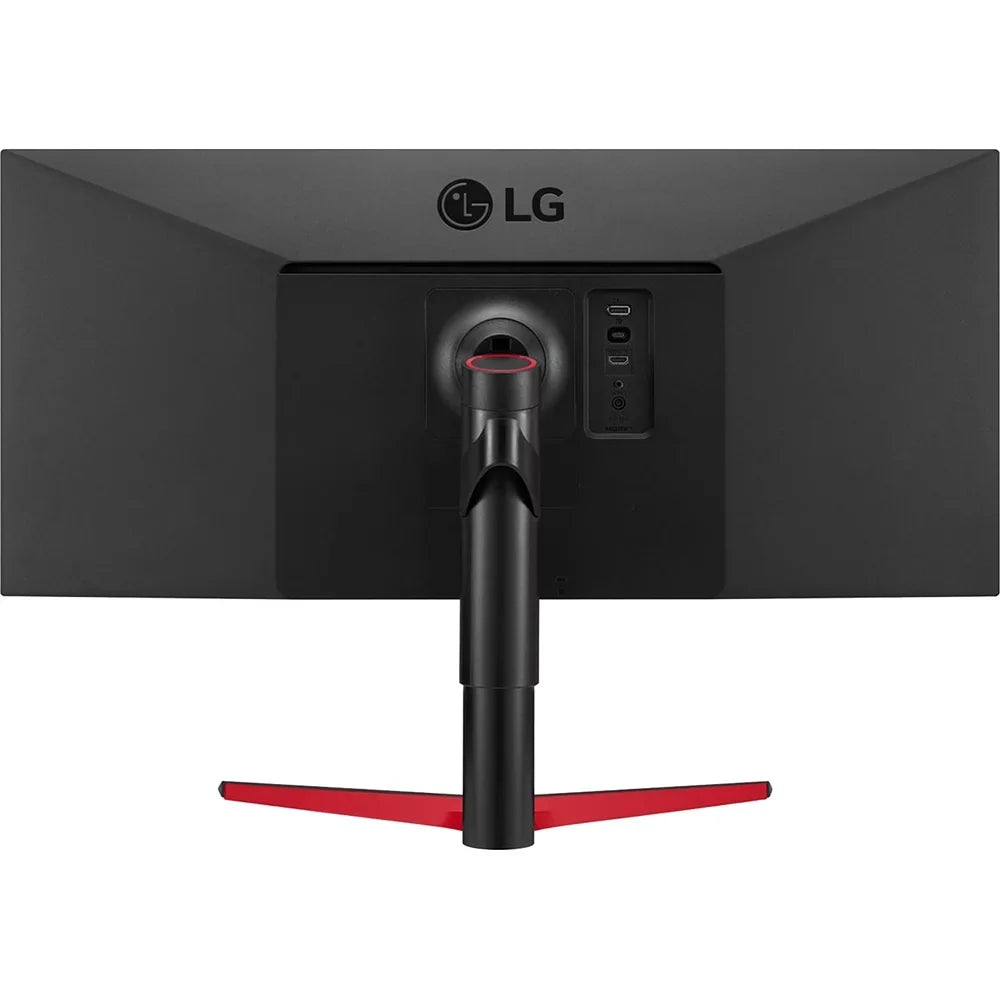 Open Box  34WP65G-B UltraWide Monitor 34" 21:9 Full HD (2560 x 1080) IPS Display, VESA DisplayHDR 400, AMD FreeSync, Height and Tilt Adjustable Stand - Black