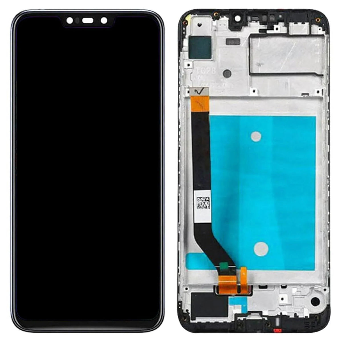 Cellphone Repair Parts  OEM LCD Screen for  Zenfone Max M2 ZB633KL / ZB632KL X01AD Digitizer Full Assembly with Frame