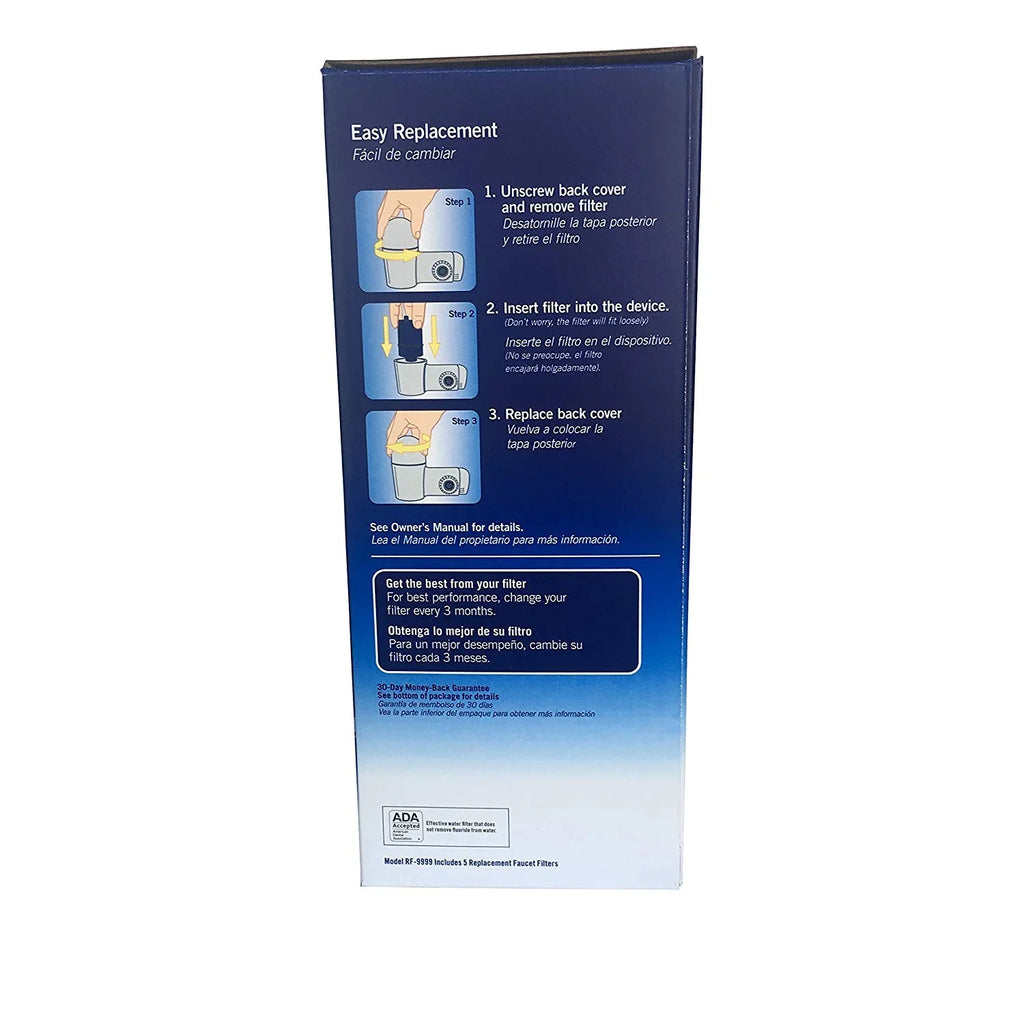PUR Faucet Mount Replacement moisture Filter, Blue, 5 Pack