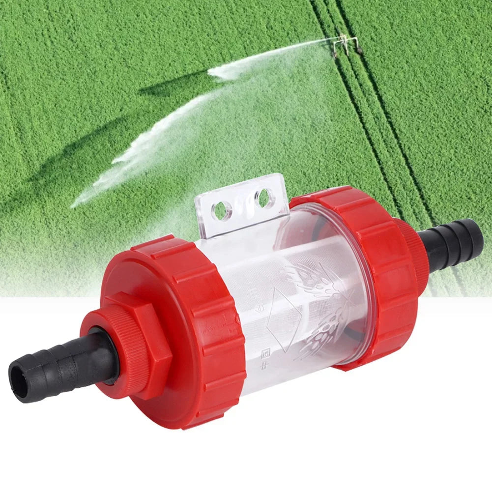 Tarente Agricultural In-Line Mesh Filter High Flow moisture Pump Transparent Filter (G3/4in)