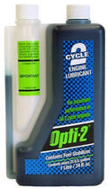Interlube Opti-2 20112 34 oz Bottle of 2-Cycle Oil Lubricant With Fuel Stabilizer - Quantity of 4