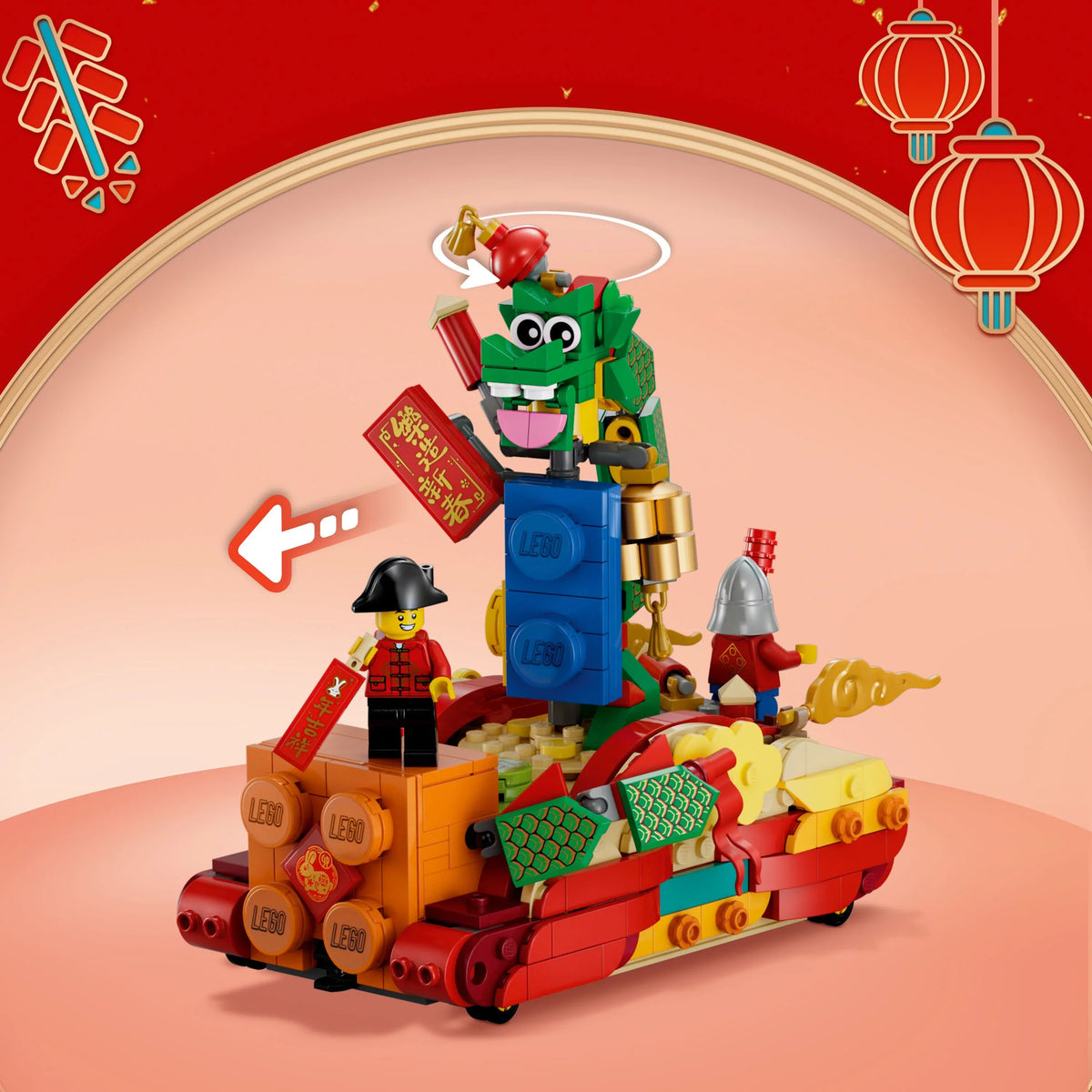 LEGO Lunar New Year Parade 80111 Building Toy Set (1,653 Pieces)