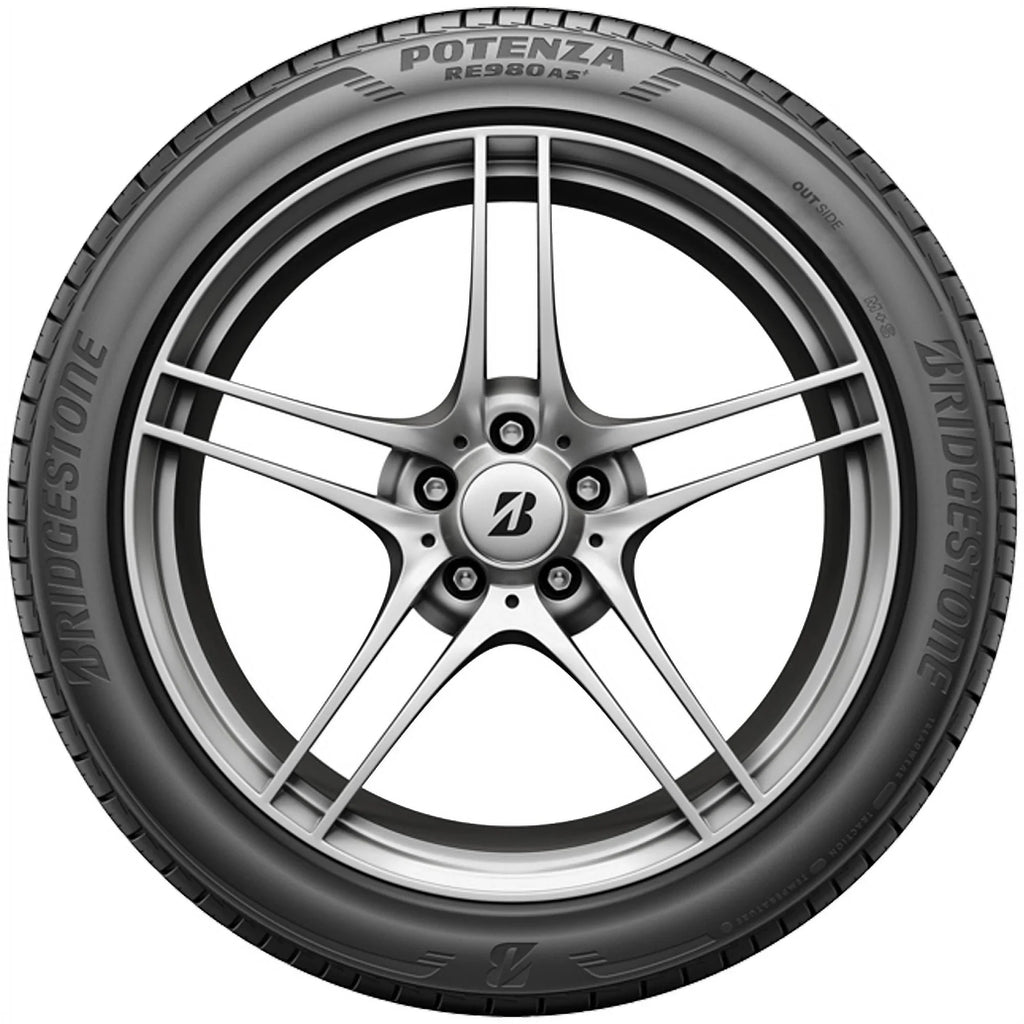 Bridgestone Potenza RE980AS+ 305/30R20 103W XL Tire Fits: 2020-22  Mustang Shelby GT500