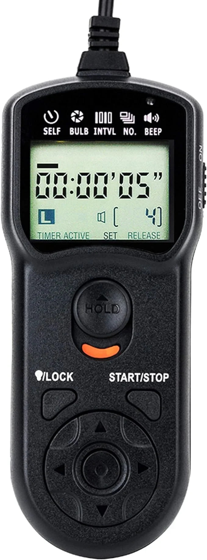 JJC Intervalometer Timer Remote Control Shutter Release for  A6000 A6100 A6600 A6500 A6400 A6300 A1 A7 A7II A7III A7IV A7R V IV A7RIII II A7S II A7SIII A9 ZV-1 RX100 VII VI V VA IV RX10 IV & More