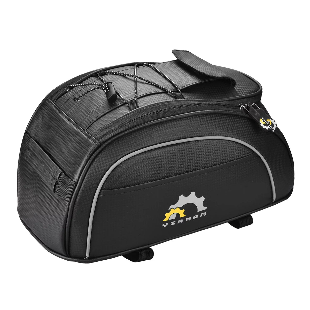 Tomshoo Waterproof Cycling Insulated Cooler Bag MTB Bike Trunk Bag Rear Rack Bag Storage Luggage Carrier Bag Pannier