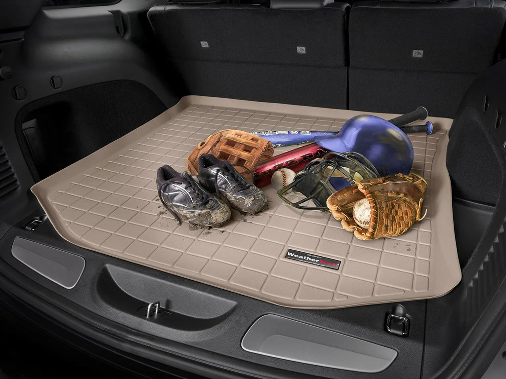 WeatherTech Cargo Trunk Liner with Bumper Protector suitable with 2011-2015 Jaguar XJ Series - Trunk With Bumper Protector, Black