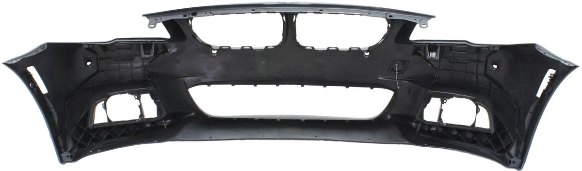 Front BUMPER protector suitable For  5-SERIES 2014-2016 Primed with M Pkg with PDC Sensor Holes and Side View Cam Sedan/Hybrid