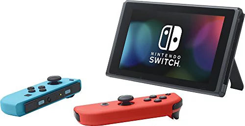 Nintendo Switch 6 items Bundle:Nintendo Switch 32GB Console Neon Red and Blue Joy-con,128GB Micro SD Card,Nintendo Wireless Controllers Neon Blue,Mario Kart 8 Deluxe,Mytrix HDMI Cable