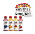 Bai Flavored aqua, Safari Variety Pack, Antioxidant Infused Drinks, 3 Each of Brasilia Blueberry, Costa Rica Clementine, Malawi Mango, Zambia Bing Cherry,18 Fl Oz Bottles (Pack of 12)