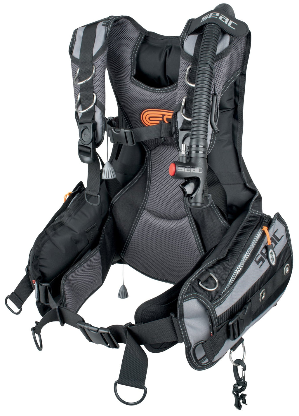 SEAC EQ-PRO Buoyancy Compensator - Black/Grey - Medium