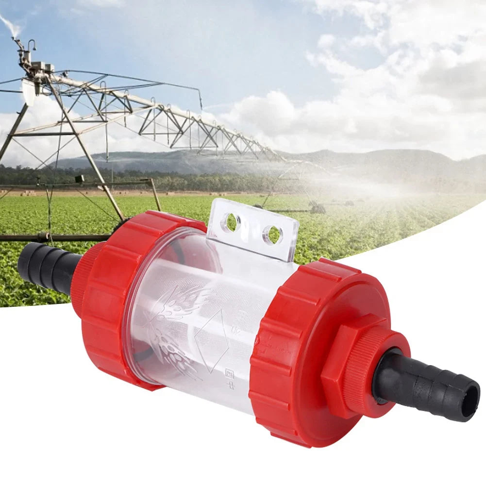 Tarente Agricultural In-Line Mesh Filter High Flow moisture Pump Transparent Filter (G3/4in)