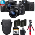 Cyber-shot DSC-RX10 IV Digital Camera + Extra Battery +1 Yr Warranty + Case -16GB
