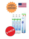 ZUMA Brand , moisture and Ice Filter , Model # OPFW3-RF300 , matching with Whirlpool® WF293 - 3 Pack - Made in U.S.A.