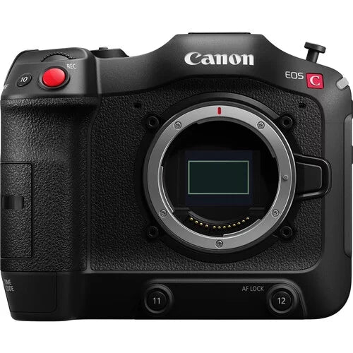 EOS C70 Cinema Camera (RF Lens Mount) 4507C002 - Essential Bundle Includes: Sandisk Extreme Pro 64GB SD, Memory Card Reader, Gadget Bag, Blower, Microfiber Cloth and Cleaning Kit