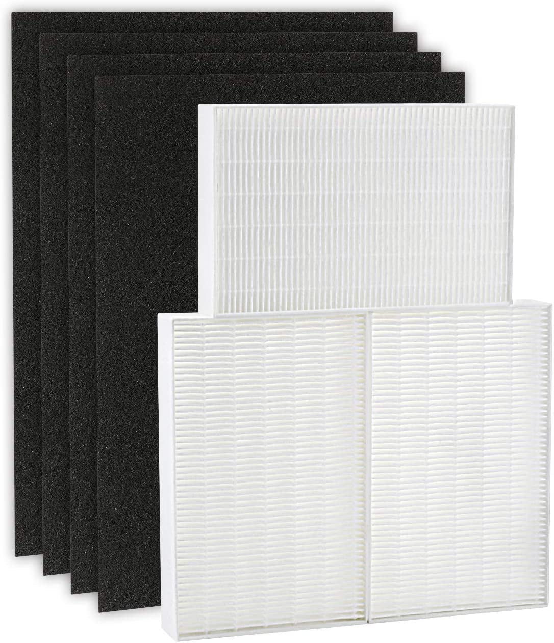 Air Purifier HEPA 13 Filter R, HRF-R3 matching with Honeywell Air Purifier HPA300 3 Pack with 4 Pack Precut Activated Carbon Pre-Filters Replacement HRF-AP1,Home Air Purifier Parts & Accessories