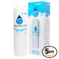 5-Pack suitable with Amana ARSE67RBW Refrigerator liquid Filter - appropriate with Amana UKF8001AXX Fridge moisture Filter Cartridge