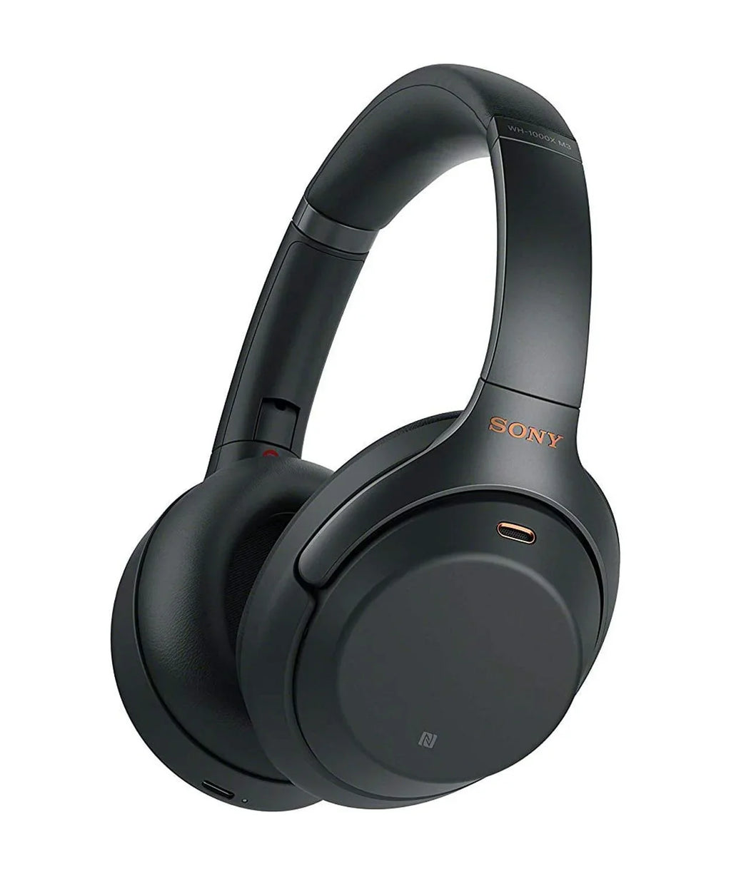 Restored  WH1000XM3 Noise Cancelling Wireless Bluetooth Over the Ear Headphones, Black (Refurbished)