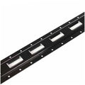 "6 Pack | 5' E Track Tie-Down Rail, Powder-Coated Steel ETrack TieDown | 5' Vertical E-Track Bolt-On Tie Down Rail for Cargo on Pickups, Trucks, Trailers, Vans"