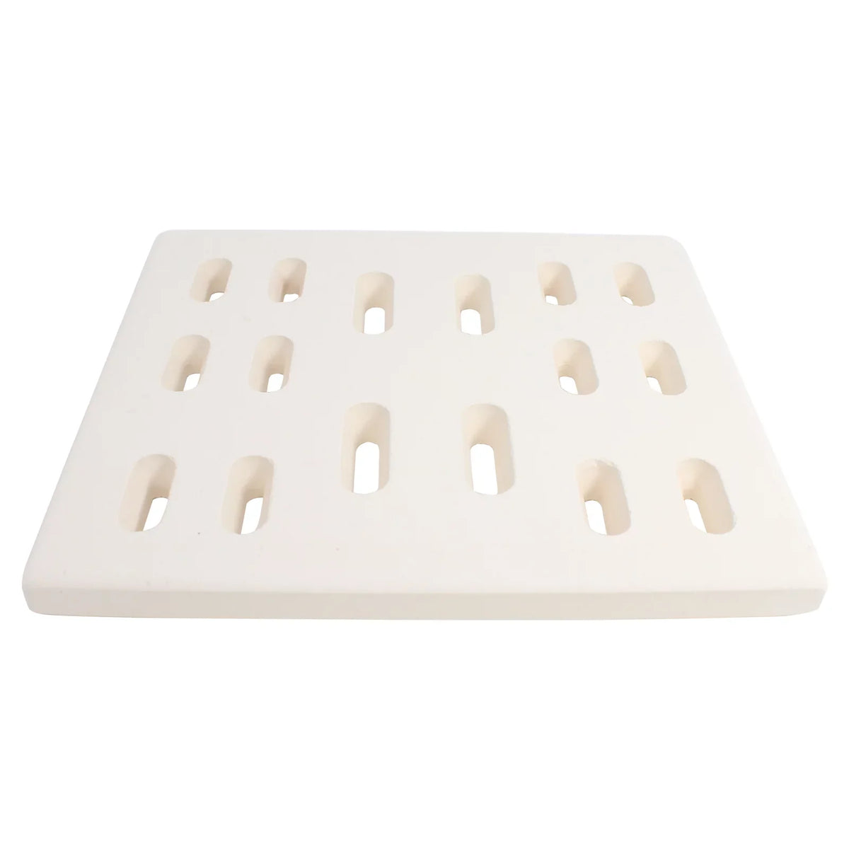 3-Pack BBQ Grill Heat Shield Plate Tent Replacement Parts for Bakers And Chefs 9905TB - appropriate Barbeque Ceramic Flame Tamer, Guard, Deflector, Flavorizer Bar, Vaporizer Bar, Burner wrap 8"