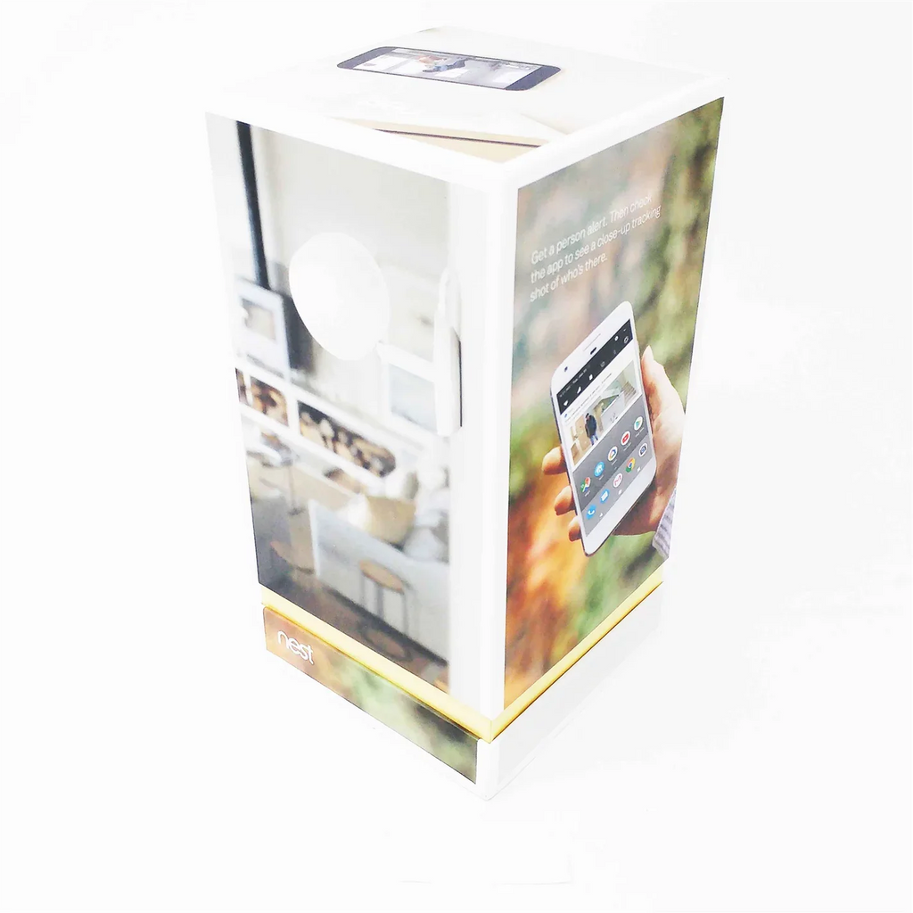 Open Box Google Nest NC3100US Cam IQ Indoor Wi-Fi Security Camera - White