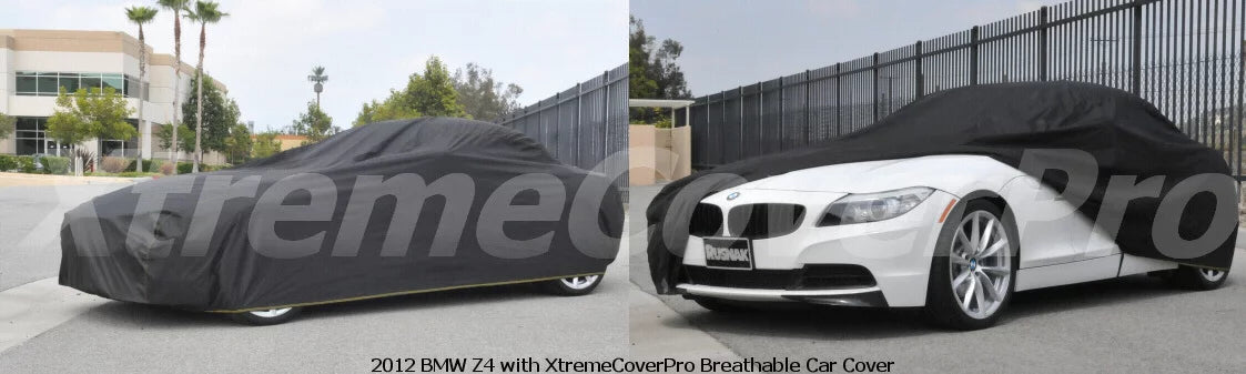 Car wrap Fits 2000 2001 2002 2003 2004 2005 2006 2007 2008 2009 Mazda MX-5 Miata XCP XtremeCoverPro Waterproof Platinum Series Black
