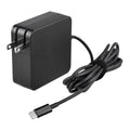 K-MAINS USB Type-C 65W AC Adapter Replacement for  P51s T470 T470s T570 x270 Power Charger PSU