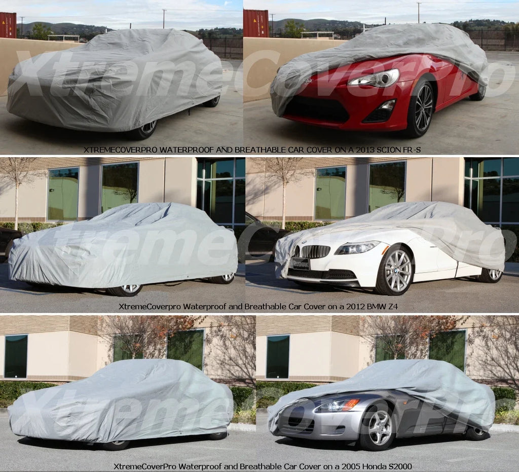 Car wrap Fits 2000 2001 2002 2003 2004 2005 2006 2007 2008 2009 Mazda MX-5 Miata XCP XtremeCoverPro Waterproof Platinum Series Black