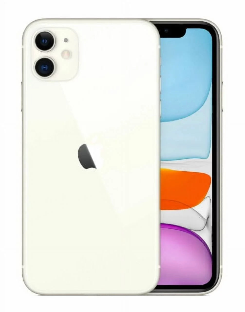 Restored  iPhone 11 64GB White Fully Unlocked (Refurbished)