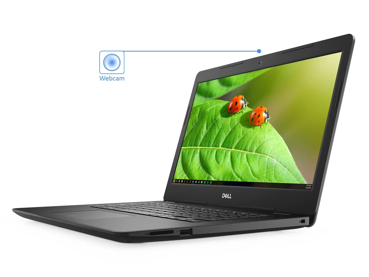 Inspiron 3493 Laptop, 14" FHD Display,  Core i5-1035G4 Upto 3.7GHz, 16GB RAM, 1TB NVMe SSD, HDMI, Card Reader, Wi-Fi, Bluetooth, Windows 10 Pro