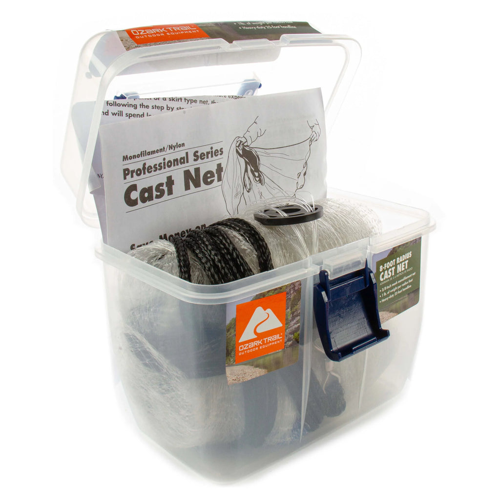 Ozark Trail 3/8-inch 8-Foot Radius Pro Series Cast Net