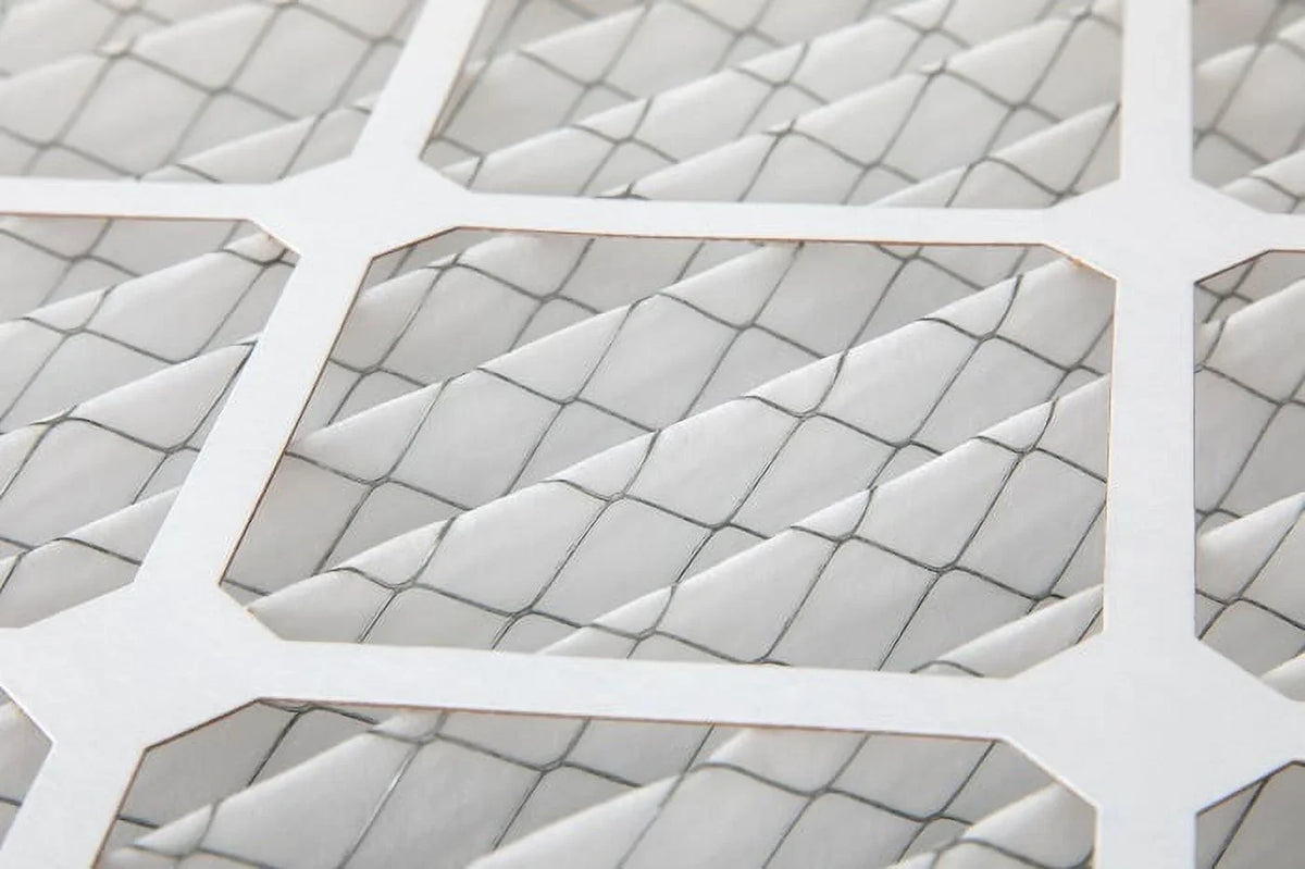 Actual Size: 11-1/2 x 19-1/2 x 7/8. 6 Pack of 12x20x1 MERV 10 Pleated Air Filters by Glasfloss