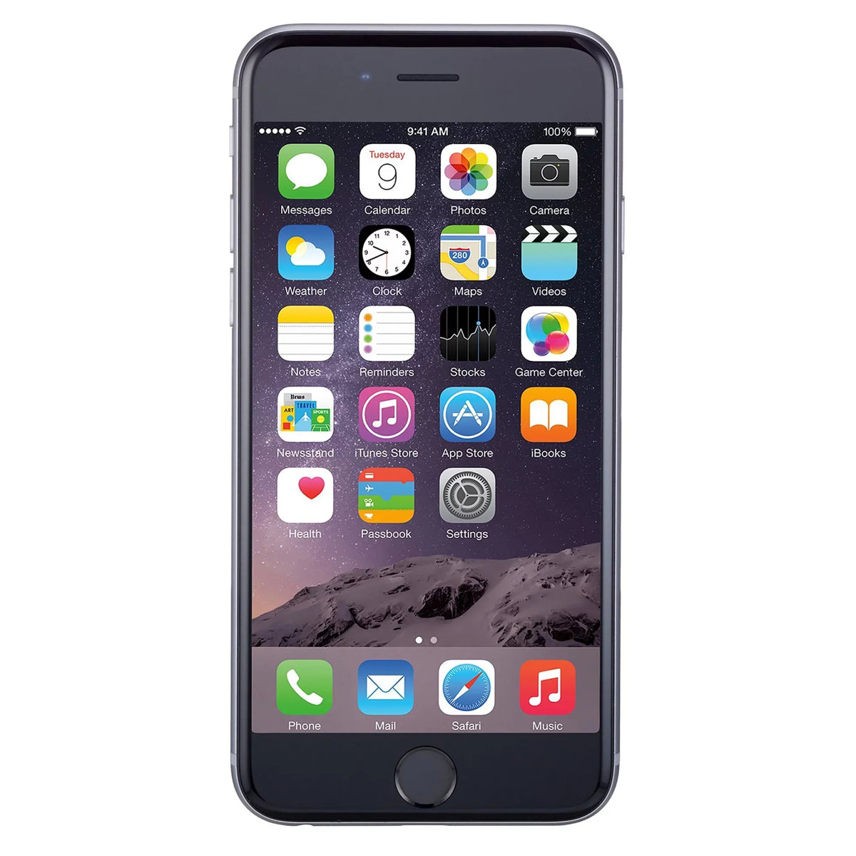 Restored  iPhone 6 Plus 16GB Space Gray GSM Unlocked (AT&T + T-Mobile) Smartphone (Refurbished)