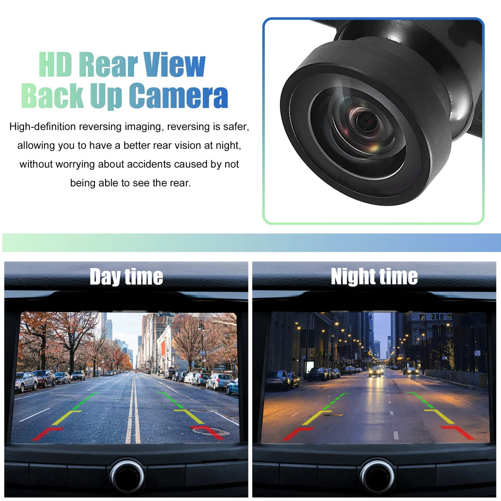 Unique Bargains Car Rear View Camera Back Up Camera Rear Park Assist Reverse Camera for  Transit-150 Transit-250