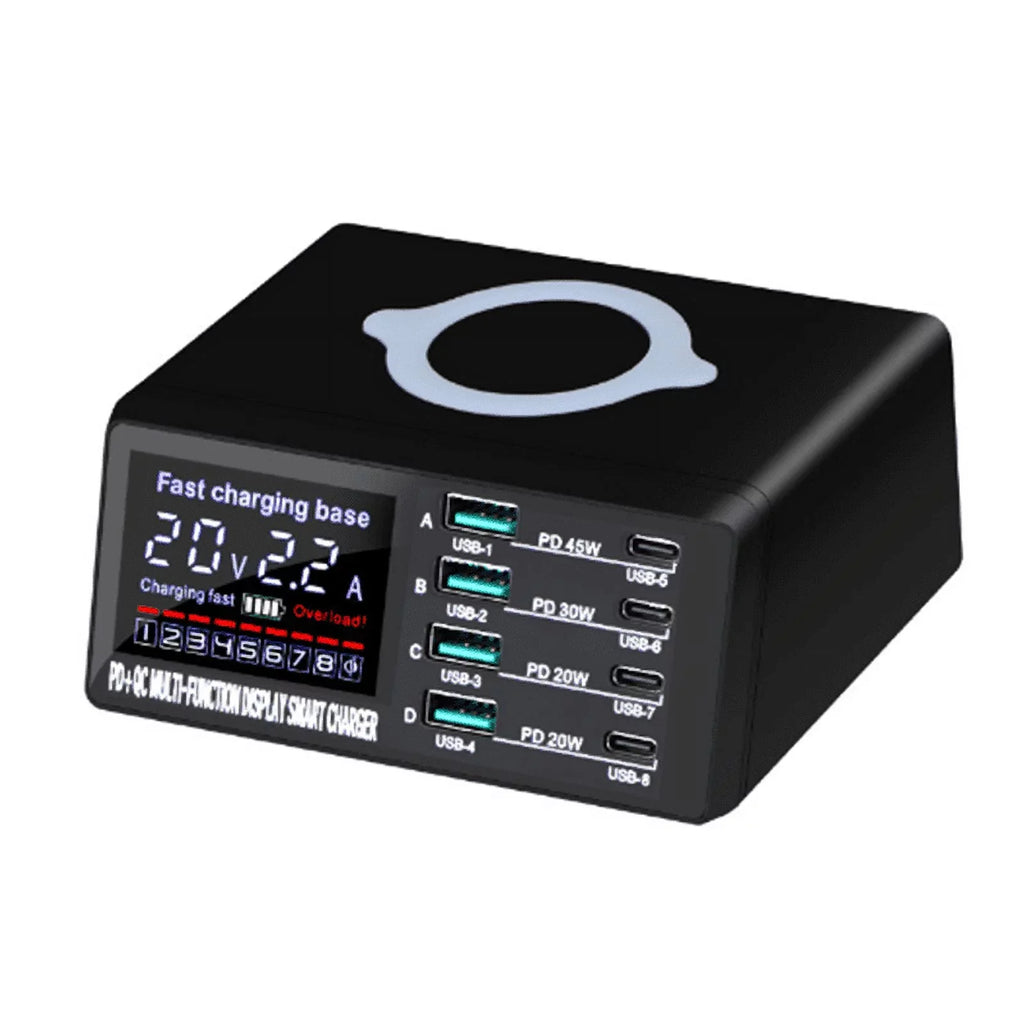 RIWPKFH 110W USB Charger Adapter Wireless Charger Charging Station PD USB C Fast Phone Charger For iPhone 13 12 11  Huawei