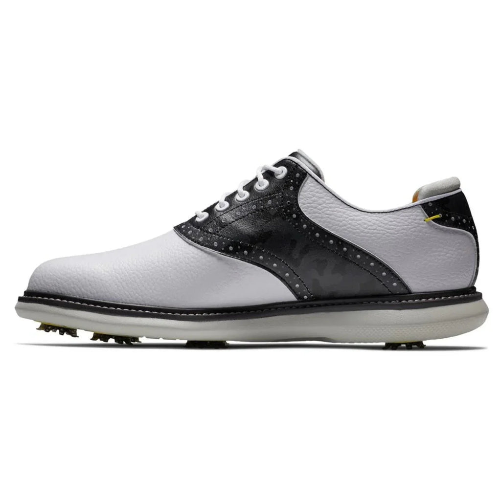 FootJoy Men's Traditions Golf Shoes 57903 - White/Gray - 11.5 - Wide