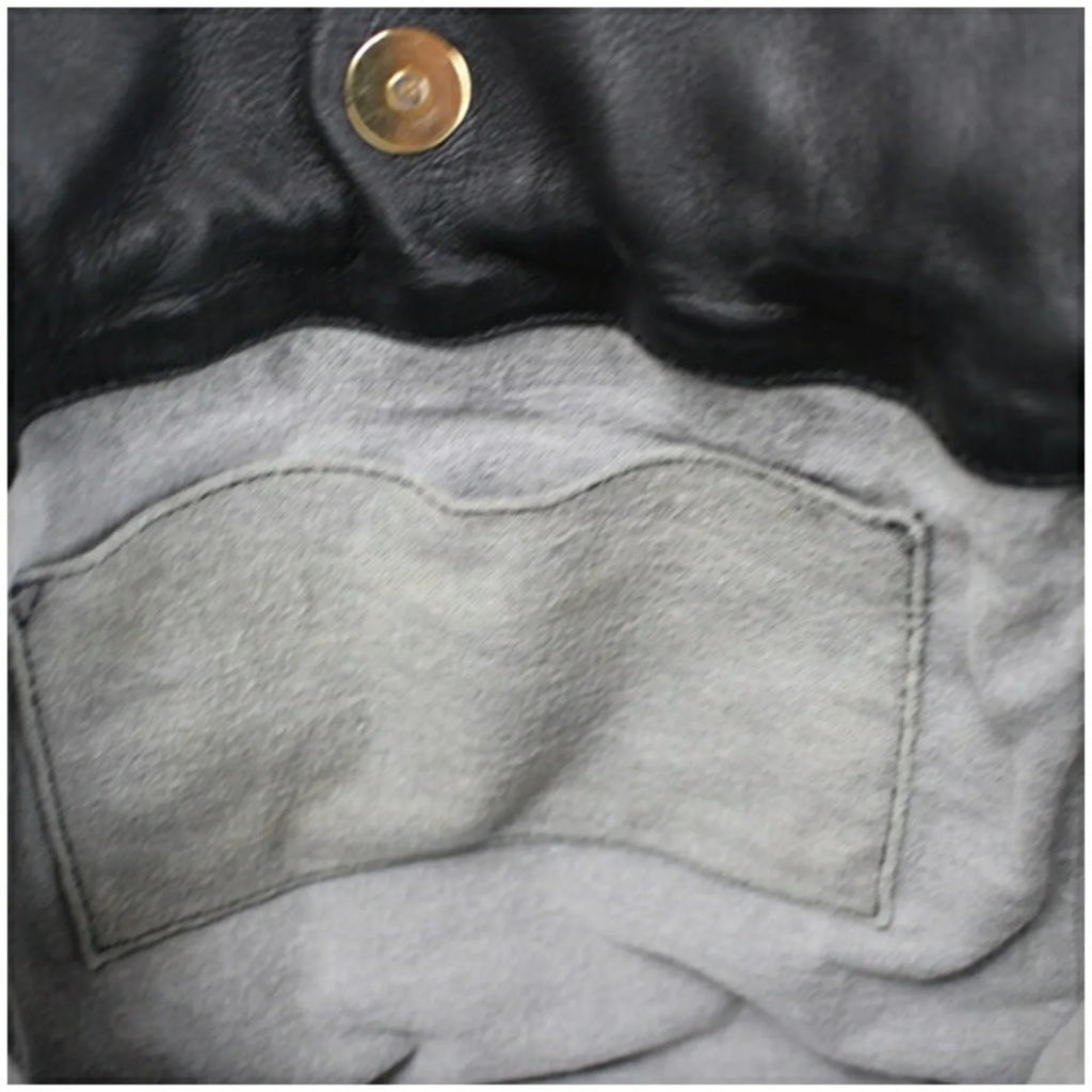 Pre-Owned LOEWE Anagram Shoulder Bag Leather Black Women's Soft (Fair)