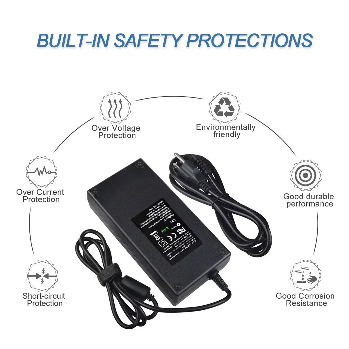 CJP-Geek AC DC Adapter for  CF-532JCZYCM CF-532LCZACM Toughbook i5-4310U Power