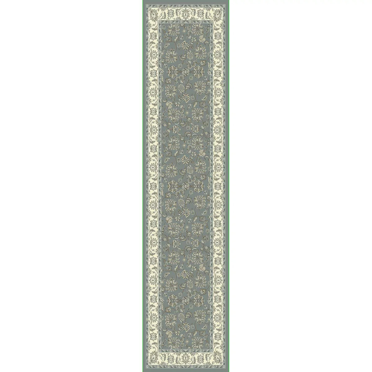 Traditional Rectangle Rug, Dark Blue & Ivory. DynamicRugs LE71058020510 58020 Legacy Collection 6.7 x 9.6 in
