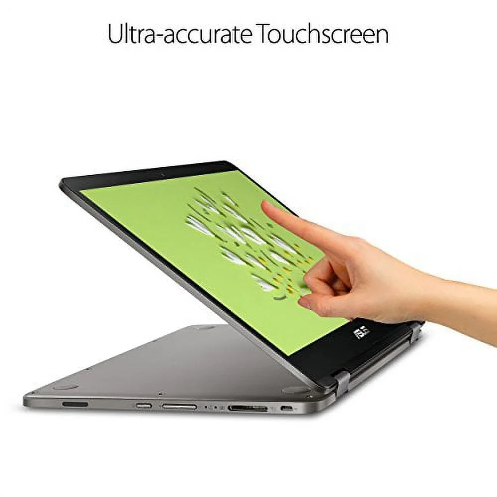 TP401MA-YS02 Vivobook Flip Thin 2-in-1 HD Touchscreen Laptop,  Celeron 2.6GHz Processor, 4GB RAM, 64GB eMMC, Windows 10 S, 14"