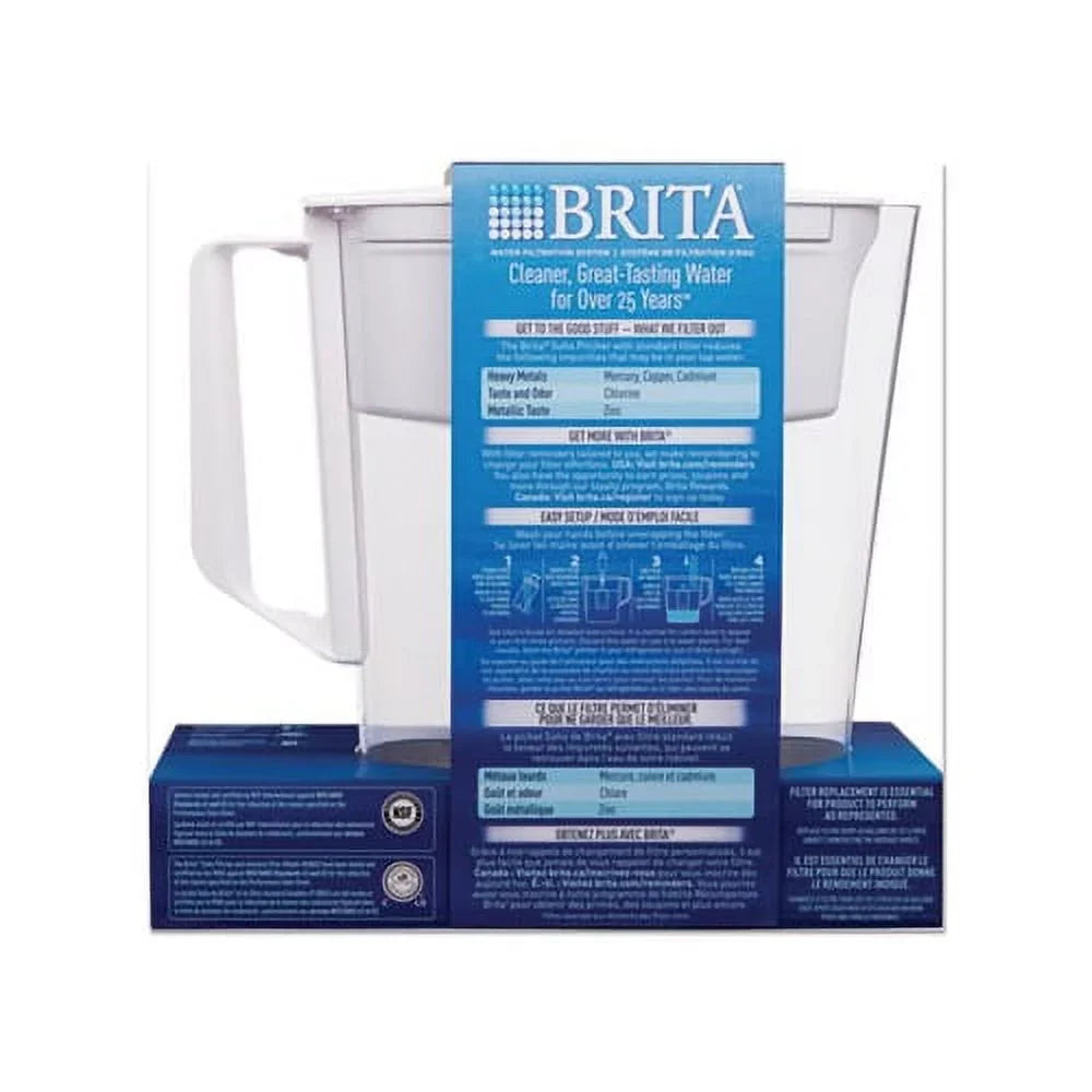 Classic liquid Filter Pitcher 40 oz, 5 Cups