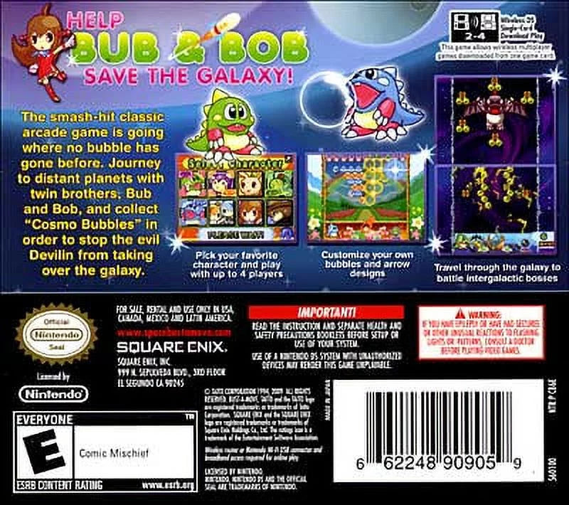 Space Bust-A-Move - Nintendo DS