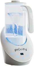 Balanced Purified liquid PH Levels and Filtered with Calcium Sulf. Hydrogen Alkaline aqua Pitcher - Rich Hydrogen aqua Generator Electrolysis Jug with SPE and PEM Concentrator Technology