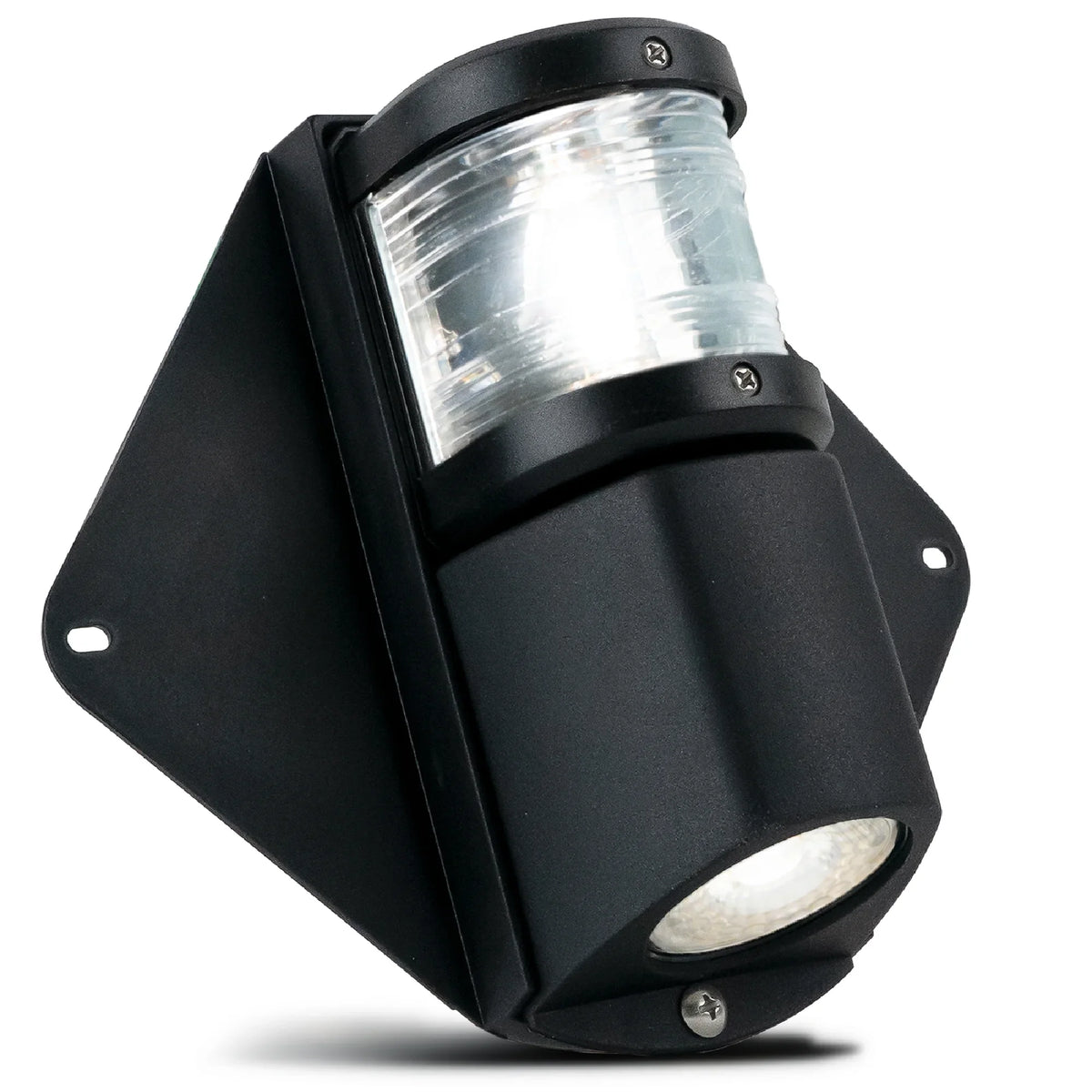 Five Oceans Combination Masthead and Deck Light, LED Masthead Deck Spreader Light, 12V, Vertical Mount for Sailboat - FO3837