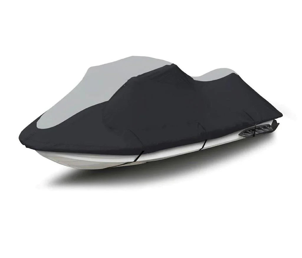 SUPER HEAVY-DUTY PWC 600D JET SKI protector suitable for Sea Doo Sea-Doo GTX 2000-2001, GTX Limited 2005-2008 Jet Ski Watercraft protector Black/Grey