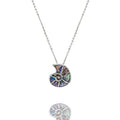 Blue Box Boutique Inc Abalone Seashell Pendant Necklace for Women, Teens