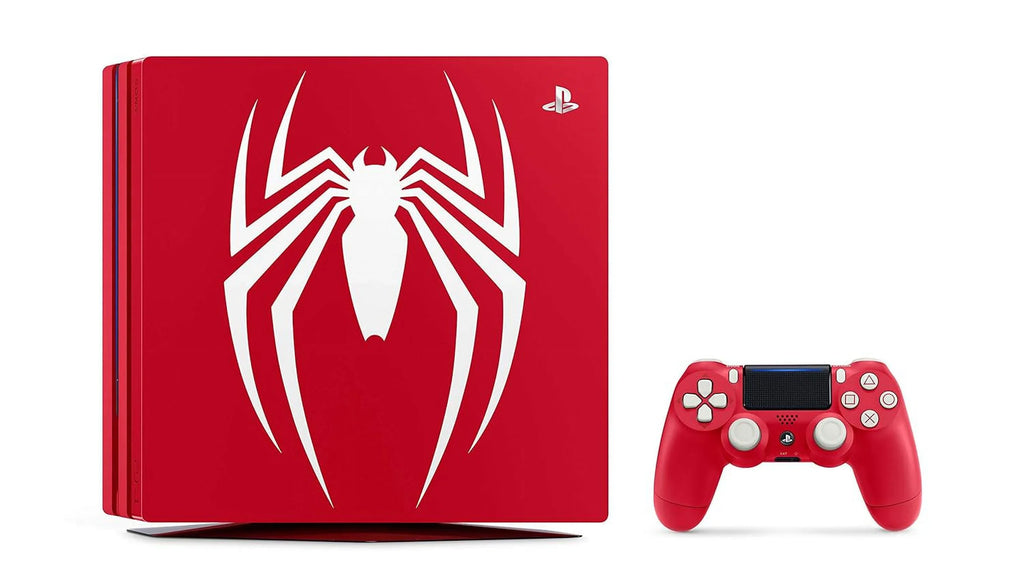 Restored PlayStation 4 Pro 1TB Limited Edition Console - Marvels Spider-Man Bundle [Discontinued] () (Refurbished)