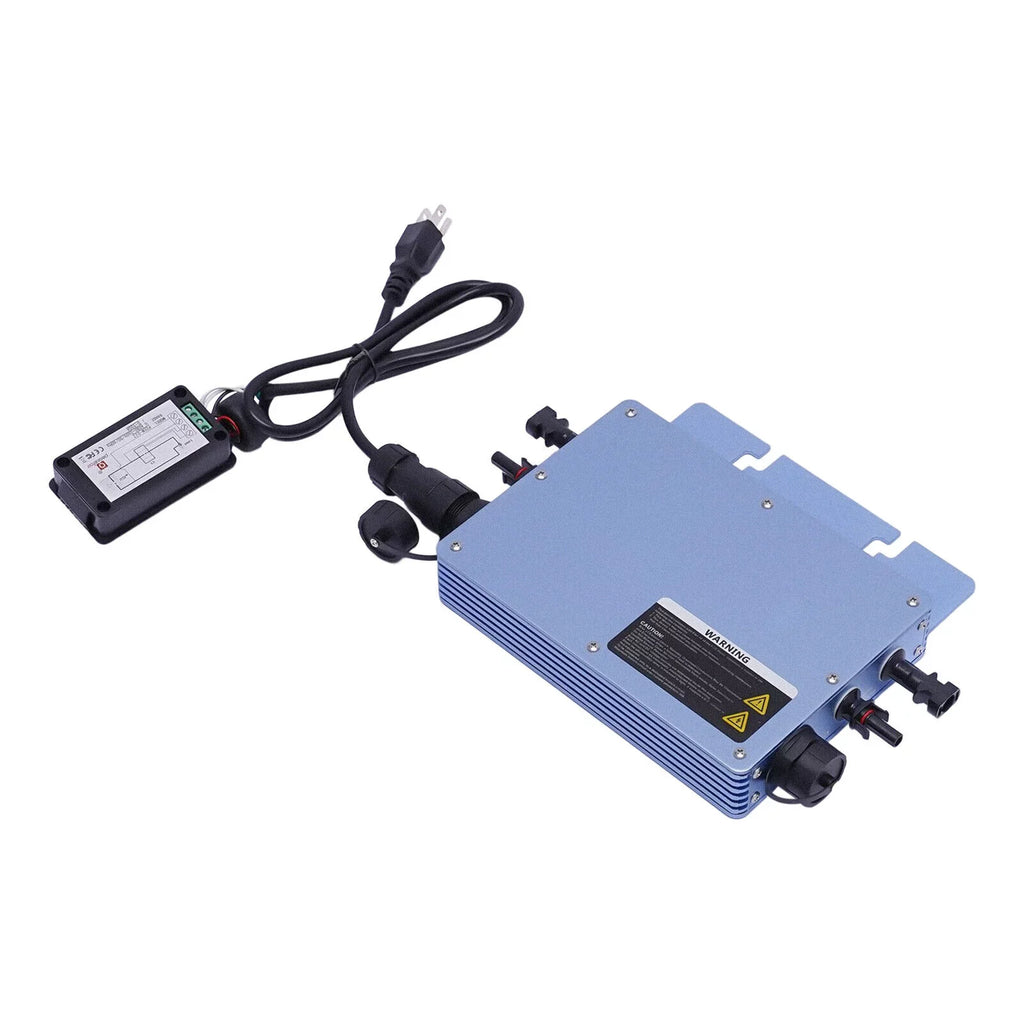 SHZICMY 600W 110V Solar Micro Inverter Grid Tie MPPT Pure Sine Wave DC to AC Waterproof