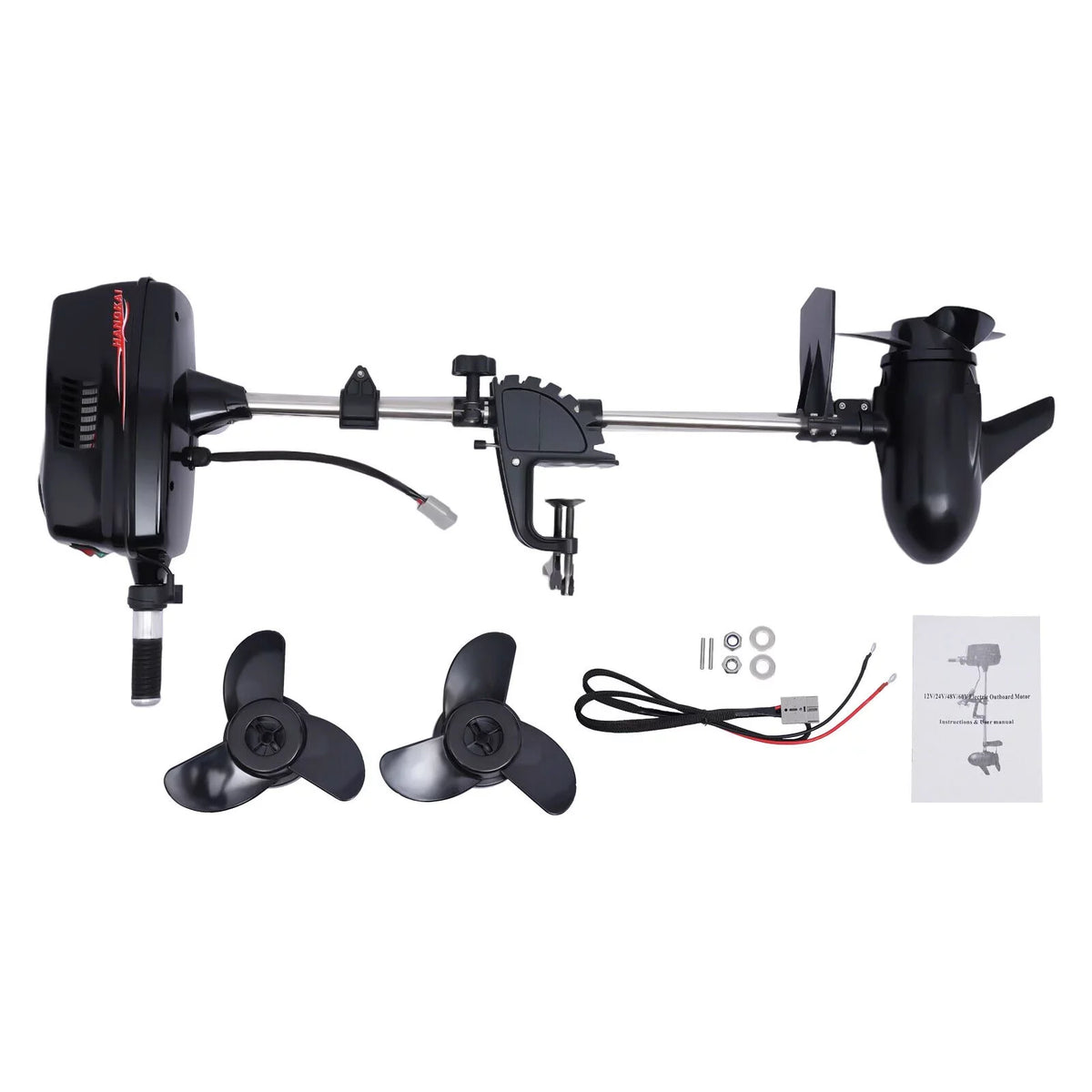 HANGKAI 48V Outboard Trolling Motor vessel Electric ship Engine 2200W Brushless